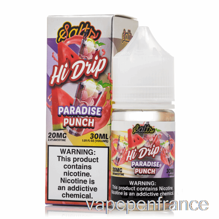 Paradise Punch - Sels Hi-Drip - Stylo Vape 30 Ml 50 Mg